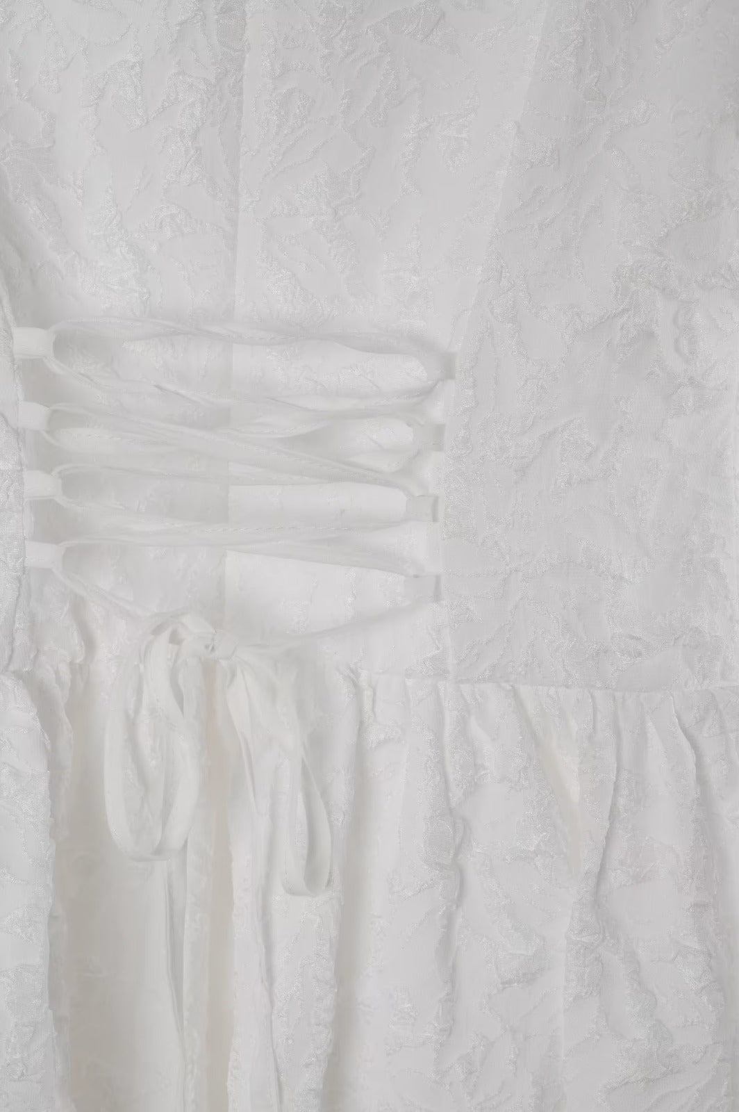 KAI Structured Mini Puff Sleeved Dress