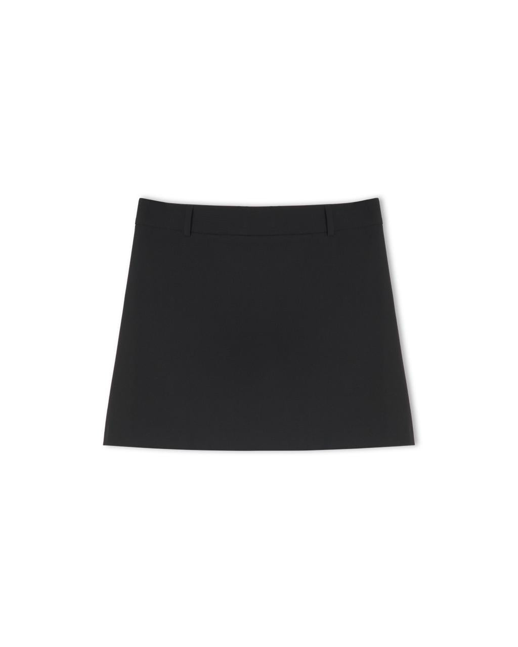The Classic High-Waist Mini Skirt