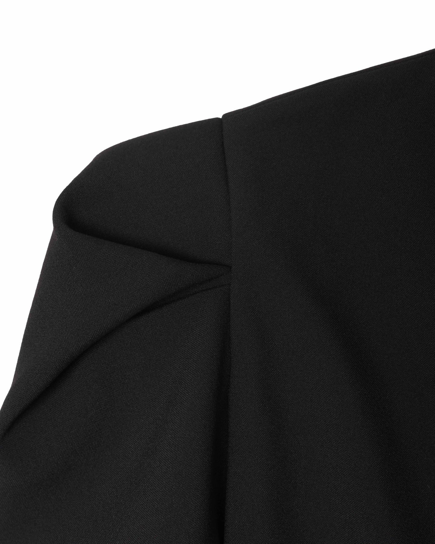 AUDREY Black Tie Neck Blouse