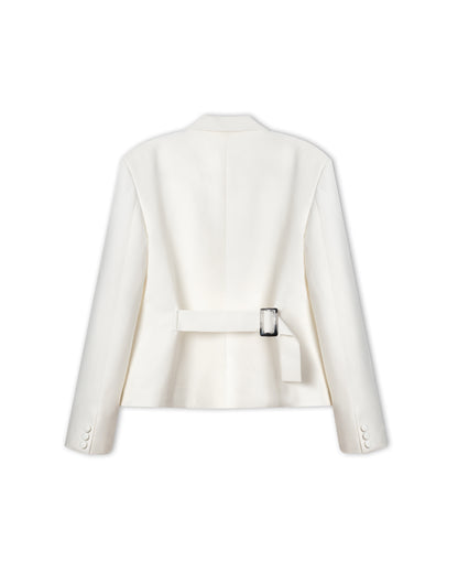 The White Tailored Blazer