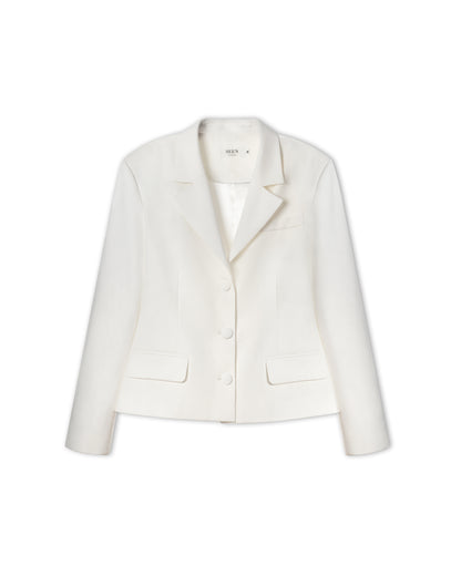 The White Tailored Blazer